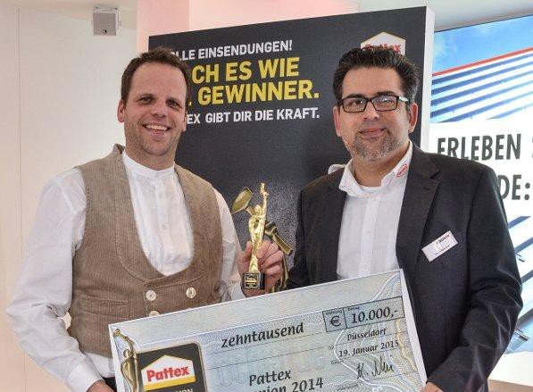 10.000 Euro für »Pattex Champion« Robert Heinrichs
