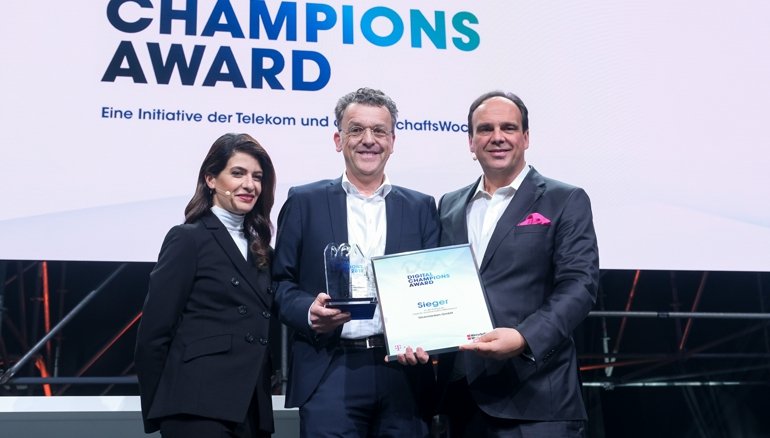 Dickmänken gewinnt Digital Champions Award