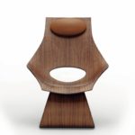 Der japanische Architekt Tadao Ando betrachtet seinen Dream Chair als eine Metamorphose des skulpturalen Minimalismus von Hans J. Wegner Fotos: Carl Hansen & Son