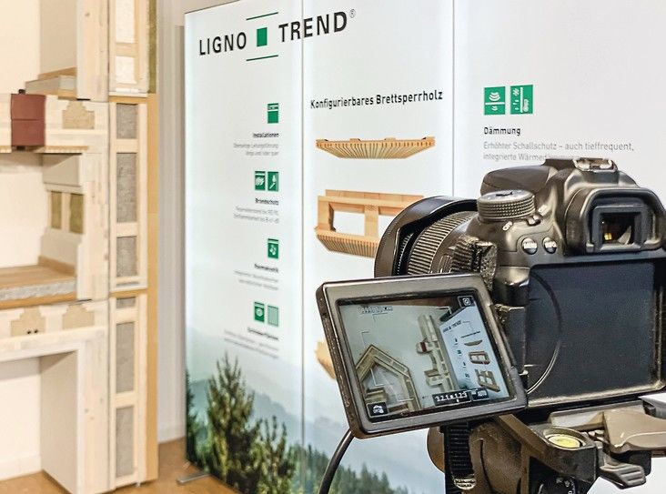 Kompakt als Webinar: Wie geht der Innenausbau mit »Ligno Akustik«-Paneelen? Foto: Lignotrend Produktions GmbH