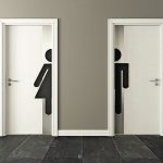 white_restroom_doors_with_wall_3D_design_and_rendering_for_your_project